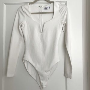 Tiger Mist long sleeve bodysuit